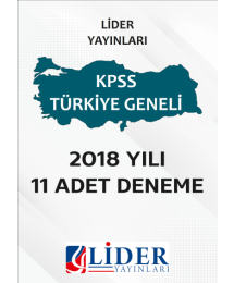 LİDER 11 ADET DENEME