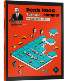 Deniz Hoca Tüm Sınavlar İçin Türkçe Video Ders Kitabı KR Akademi Yayınları