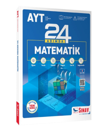 AYT Matematik 24 Adımda Konu Anlatımlı Soru Bankası Sınav Yayınları