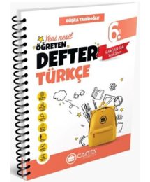 6. Sınıf Türkçe Yeni Nesil Öğreten Defter Çanta Yayınları