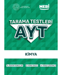 AYT Tarama Testleri Kimya MEBİ OGM