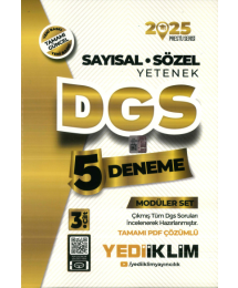 YEDİİKLİM DGS 5 DENEME 2025