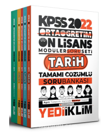 KPSS Ortaöğretim Ön Lisans Genel Kültür Vatandaşlık Tamamı Çözümlü Modüler Soru Bankası 