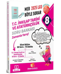 8. Sınıf LGS T.C. İnkılap Tarihi ve Atatürkçülük Soru Bankası Sinan Kuzucu