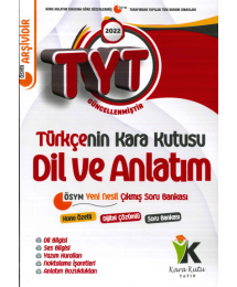 TYT TÜRKÇENİN KARA KUTUSU DİL VE ANLATIM SORU BANKASI