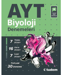 AYT Biyoloji Denemeleri 30 Deneme Video Çözümlü