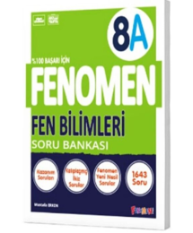 8. Sınıf Fen Bilimleri A Fenomen Soru Bankası Fenomen Kitap