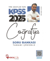 2025 KPSS Coğrafya Soru Bankası Çözümlü Hoca Kafası