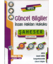 GÜNCEL BİLGİLER İNSAN HAKLARI HUKUKU ŞAHSER SORU BANKASI