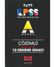 ÇÖZÜMLÜ FASİKÜL 10 DENEME SINAVI