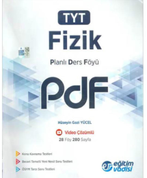 TYT Fizik Planlı Ders Föyü PDF Eğitim Vadisi Yayınları