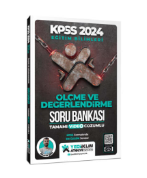 2024 Eğitim Bilimleri Atölye Serisi Ölçme Ve Değerlendirme Tamamı Video Çözümlü Soru Bankası