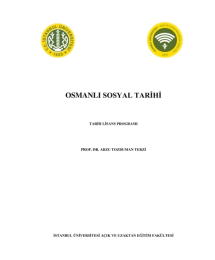 Osmanlı Sosyal Tarihi