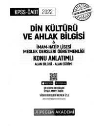 KONU ANLATIMLI ALAN BİLGİSİ-ALAN EĞİTİMİ