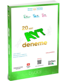 AYT Biyoloji 20 Deneme Üç Dört Beş Yayınları