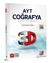 AYT 3D Coğrafya Tamamı Video Çözümlü Soru Bankası