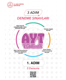 3 ADIM DENEME SINAVLARI AYT EŞİT AĞIRLIK 1. ADIM