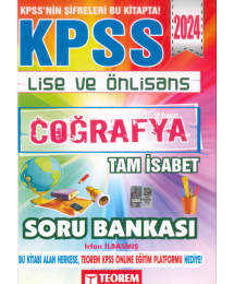 COĞRAFYA TAM İSABET SORU BANKASI