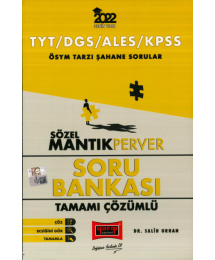 SÖZEL MANTIK PERVER SERİSİ SORU BANKASI TAMAMI ÇÖZÜMLÜ