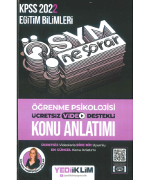 ÖSYM NE SORAR ÖĞRENME PSİKOLOJİSİ KONU ANLATIMI