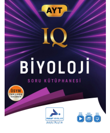 AYT Biyoloji IQ Soru Kütüphanesi Paraf Yayınları