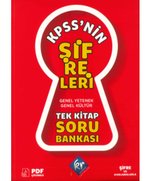 KPSS'NİN ŞİFRELERİ TEK KİTAP SORU BANKASI