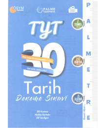 TYT Tarih Palmetre Serisi 30 Deneme