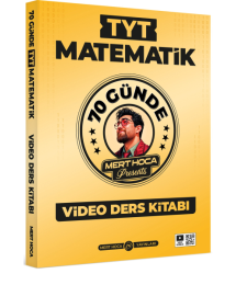 2026 70 Günde TYT Matematik Video Ders Kitabı Mert Hoca