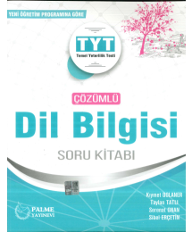 TYT Dil Bilgisi Çözümlü Soru Bankası Palme Yayınevi