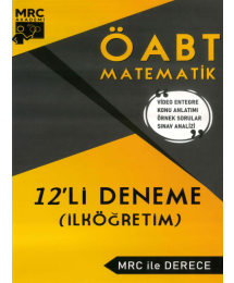 ÖABT İLKÖĞRETİM MATEMATİK 12'Lİ DENEME MRC İL DERECE