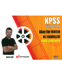 ÖĞRETİM YÖNTEM VE TEKNİKLERİ VİDEO DERS NOTU