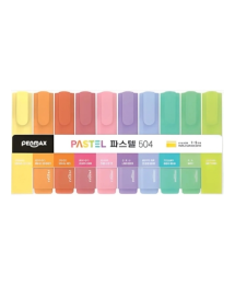 Fosforlu Işaretleme Kalemi Pastel Renkler 10lu Set