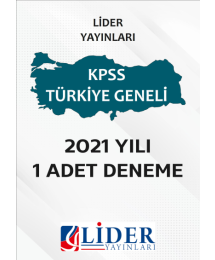 LİDER 1 ADET DENEME