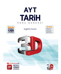3D AYT TARİH SORU BANKASI