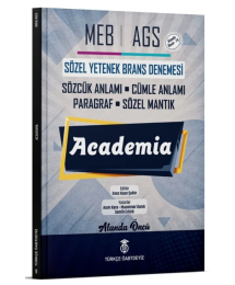 2026 MEB-AGS Sözel Yetenek Academia Branş Denemeleri Türkçe ÖABTDEYİZ
