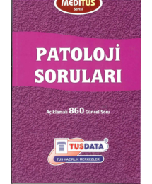Patoloji Soruları Açıklamalı 860 Güncel Soru Meditus Serisi TUSDATA