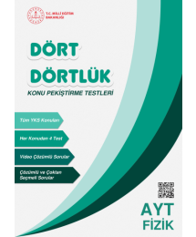 Dört Dörtlük Konu Pekiştirme Testleri AYT Fizik