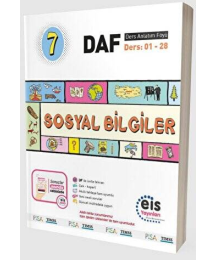7. Sınıf Sosyal Bilgiler DAF Ders Anlatım Föyü Ders:01-28 Eis Yayınları