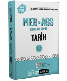 2026 MEB AGS Tarih Konu Anlatımlı Pegem Yayınları