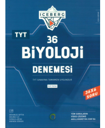 TYT Biyoloji Iceberg 36 Deneme Okyanus Yayınları