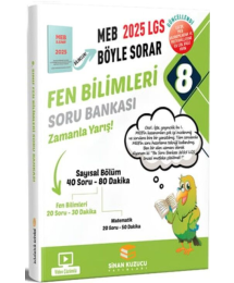 8. Sınıf LGS Fen Bilimleri Soru Bankası Sinan Kuzucu