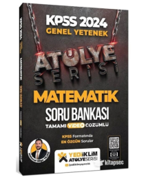 2024 KPSS Matematik Atölye Soru Bankası Çözümlü Yediiklim Yayınları