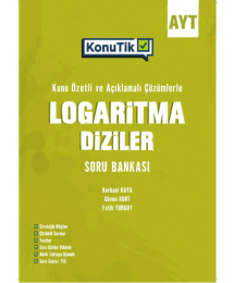 AYT KonuTik Logaritma Diziler Soru Bankası Okyanus Yayınları