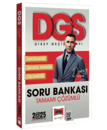 2025 DGS Matematik Geometri Sayısal Mantık Tamamı Çözümlü Soru Bankası Yargı Yayınları