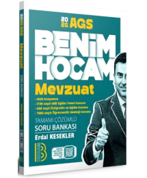 2026 KPSS AGS Mevzuat Tamamı Çözümlü Soru Bankası Benim Hocam Yayınları