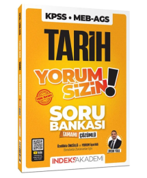 2026 KPSS MEB-AGS Tarih Yorum Sizin Soru Bankası Çözümlü İndeks Akademi Yayıncılık