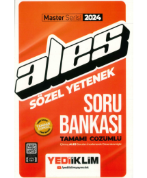ALES SÖZEL YETENEK SORU BANKASI TAMAMI ÇÖZÜMLÜ (MASTER SERİSİ)