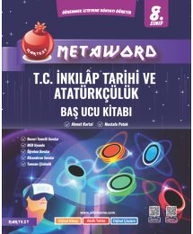 8. Sınıf T.C İnkılap Tarihi ve Atatürkçülük Metaword Baş Ucu Kitabı Nartest Yayınları