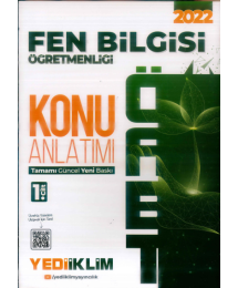 FEN BİLGİSİ ÖĞRETMENLİĞİ KONU ANLATIMI 1. CİLT