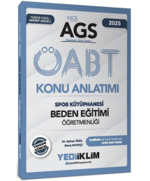 2025 MEB AGS ÖABT Beden Eğitimi Öğretmenliği Spor Kütüphanesi Konu Anlatımı Yediiklim Yayınları